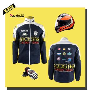 Customized S/M/L/XL Nascar Racing Jacket with Retro Classic Design and OEM Logo