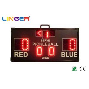 Buy cheap Stadium Small Size Portable Electronic Scoreboard , Wireless Scoreboard With Handle from wholesalers