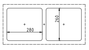 Automatic Continuous Vacuum Skin Airflow Displacement Chain Plastic Tray Sealer