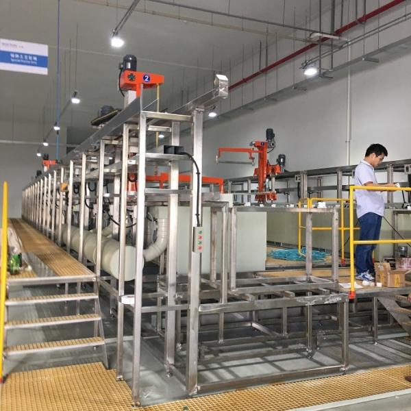 Buy cheap Hanging Electroplating Surface Treatment Barrel Automatic Plating Line Equipment from wholesalers