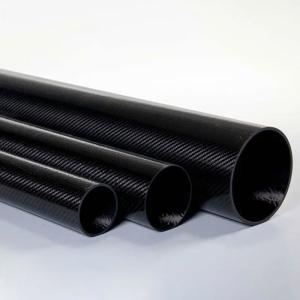 China 100% 3K Carbon Fiber Tube Lightweight For Automotive Construction on sale