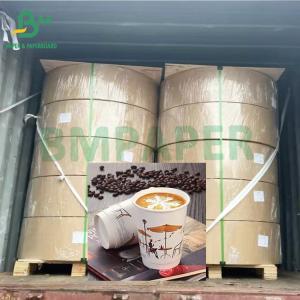 China 245gsm Waterproof Greaseproof Salad Bowl White PE Coated Paper on sale