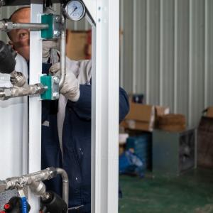 Buy cheap 5%~35% Adjustable Hydrogen And Nitrogen Gas Mixer Stainless Steel Material 10000Nm3/hr from wholesalers