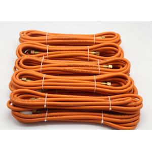 BP 60bar Orange Color Rubber Gas Hose with 3/8” Left-hand thread Fitting