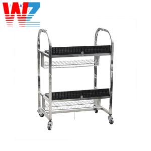 Buy cheap SMT Machine Fuji Feeder Cart Double Layers Stainless Steel Feeder Storage Cart For Fuji Pick And Place Machine from wholesalers