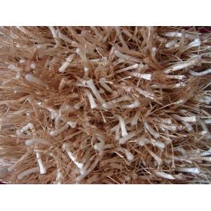 Buy cheap Malai dori Polyester Mixed Polyester Silk Shaggy Carpet Beige from wholesalers