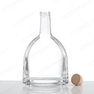 Buy cheap Custom Size Accepted Extra Super Flint Glass Bottle for Gin Vodka Tequila Whisky Brandy from wholesalers