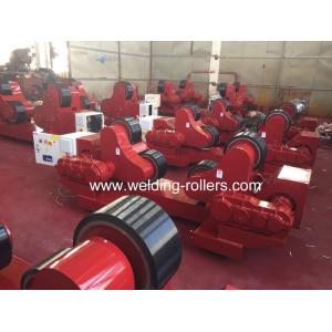 Buy cheap 20 Ton Tank Turning Welding Rollers Self Aligning With PU Wheels Pressure Vessel Wind Tower from wholesalers