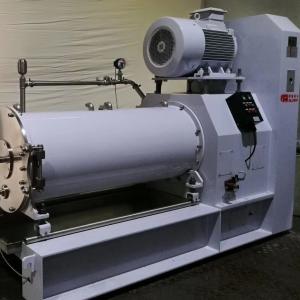 Buy cheap Wearable Titanium Dioxide Grinding Horizontal Bead Mill SUS304 Disc Grinding Machine from wholesalers