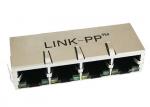 Buy cheap Tab Down Multi-Port RJ45 Plug Surface Mount 1 X 4 Port 64F-1301NW2NL from wholesalers