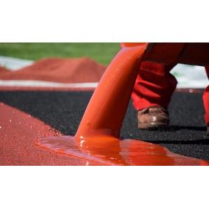 Buy cheap Smooth Rubber Running Track Installation Waterproof Practical from wholesalers
