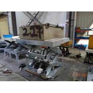 Buy cheap 1000kg Hydraulic Electric Stationary Scissor Lift Table with Smooth and Quiet Operation from wholesalers