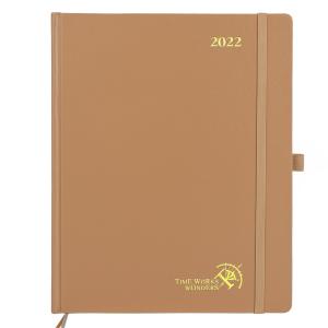 Leatherette PU Student Weekly Planner With 30 Minute Intervals Agenda