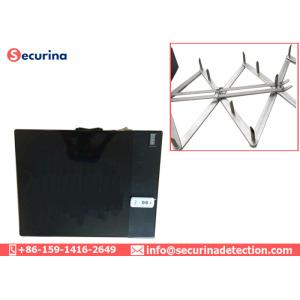 Road Safety Control Portable Spike Tire Killer With Antirust Paint Car Stopper