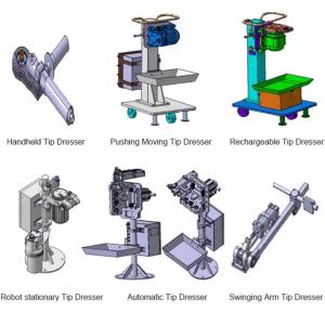 Fast Grinding Spot Welding Electrode Manual Tip Dresser ETD-18F / ETD-18A