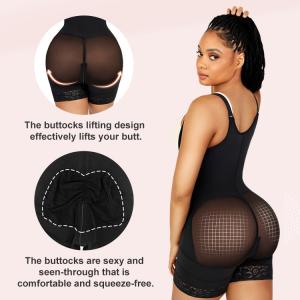 Buy cheap Breathable Latex Open Bust Tummy Control Butt Lifter Shorts Shapewear For Women 0.4kg from wholesalers