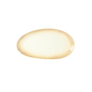 China Beige Ceramic Serveware Set Oval Platter Stoneware Dishwasher And Microwave Safe on sale