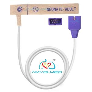 ISO 13485 Certified Medic Consum Compatible for Nellcor Max DS-100a Spo2 Sensor