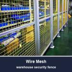 Buy cheap Mesh Fencing Wire Mesh Warehouse Security Fence from wholesalers