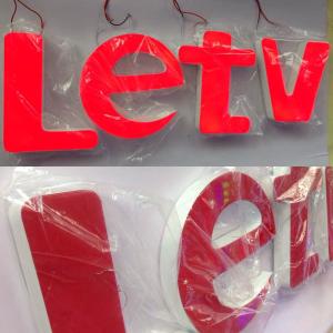 Buy cheap Solid Acrylic 3d Letter Sign 3mm 6500k Led Channel Durable from wholesalers