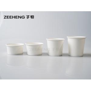 Leakproof ZH Kraft Paper Sauce Cups 3oz With Lids