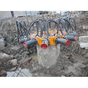 Buy cheap TYSIM KP380A Round Hydraulic Pile Breaker Construction Equipment for Concrete Pile Crushing from wholesalers