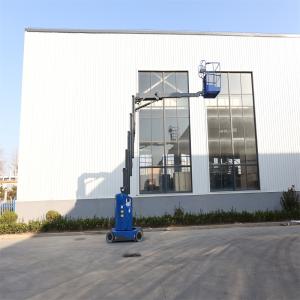 Buy cheap Travel Speed 0.7-3.6km/h Steel Vertical Boom Lifter for Smooth and Safe Lifting Operations from wholesalers