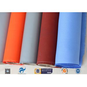 Plain Weave Thermal Insulation Materials Silicone Coated Fiberglass Fabric