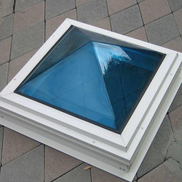 Buy cheap 1-10mm Clear PC Dome Polycarbonate Skylight Roofing Cover from wholesalers