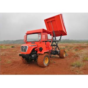 Buy cheap Tractor Type All Terrain Mini Site Dumper Electric Starter 1000kg Loading Weight from wholesalers