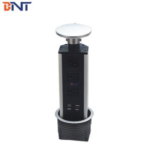Buy cheap Pneumatic pop up power data hidden desktop socket for kitchen from wholesalers