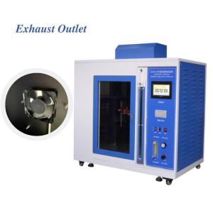 Buy cheap Manual Vertical Flame Test Chamber for Plastic Combustion 220V from wholesalers