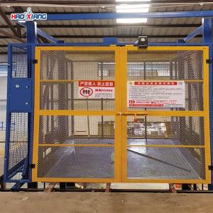 6m Stroke Hydraulic Cargo Lift With Customizable Floor Height