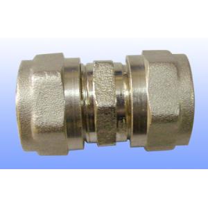 Buy cheap compression brass fitting equal straight for PEX-AL-PEX from wholesalers