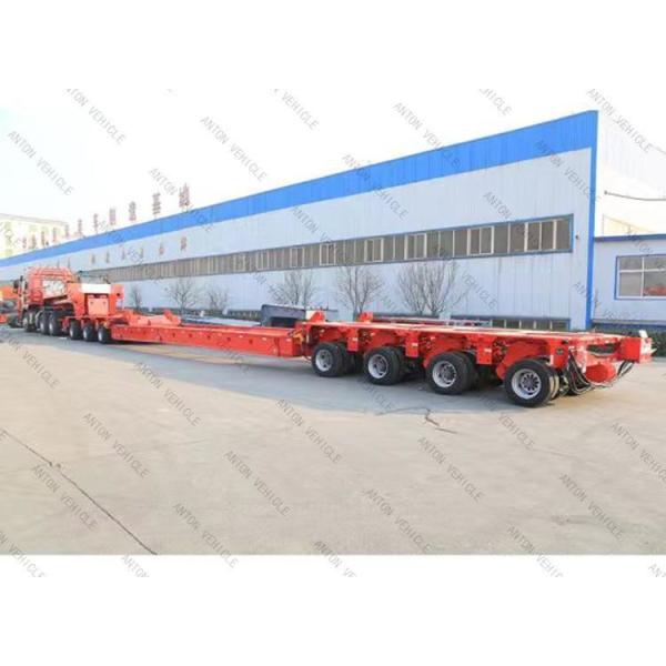 Buy cheap 1310mm Wheel Base Customized Gooseneck Semi Trailer For Heavy Duty Cargo Transport from wholesalers