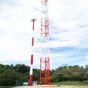 Buy cheap 30 Meter Steel Structure Tower Galvanized Self Supporting from wholesalers