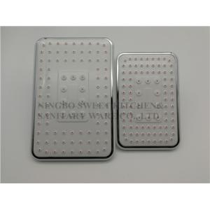 China ABS plastic material square shower head top shower rain shower wholesale self -cleaning function on sale