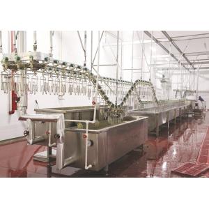 Customized Chicken Duck Turkey Goose Slaughter Machine 2000BPH For Poultry