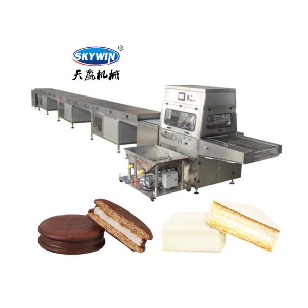 Buy cheap Automatic Chocolate Production Line Small Chocolate Enrobing Coating Molding Machine from wholesalers