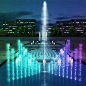 Buy cheap Cast Iron Portable Water Fountain With Colorful Led Light And Stainless Steel 304 Pump from wholesalers
