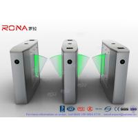 Buy cheap Stainless Steel Heavy Duty Flap Barrier Gate Automatic Turnstiles For Public product