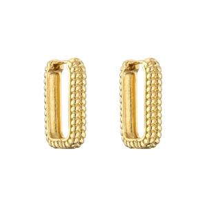 Buy cheap 24K Chunky Gold Plated Hoop Earrings from wholesalers