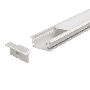 Buy cheap Step Recessed Floor Mount LED Strip Profile Aluminum Channel from wholesalers