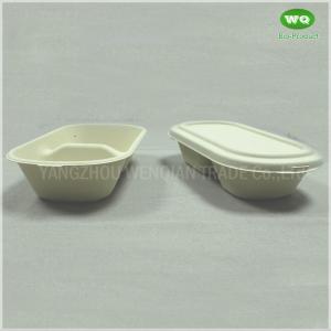 Buy cheap 850ml 2-Components 100% Compostable Hot Food Container-Wholesale Packaging Lunch Boxes Disposable Plastic Food Container from wholesalers