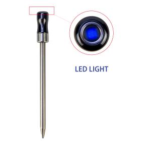 Buy cheap Digital BLE Bluetooth Wireless Dual Needle Meat Thermometer 50m APP Monitoring Thermometer Smart Alarm Grill Thermometer from wholesalers