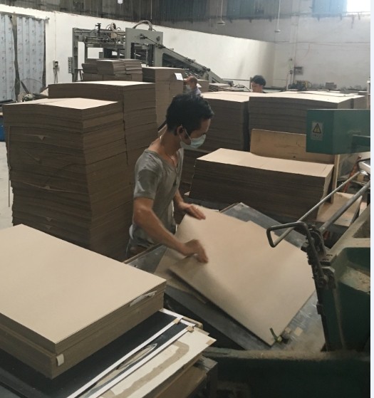 Packaging Solution 2mm Grey Chipboard With PE Coating Made From Recycled Grey