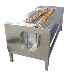 Buy cheap Nylon Roller Brush Potatoes Garlic 800kg/H Vegetable Peeling Machine from wholesalers