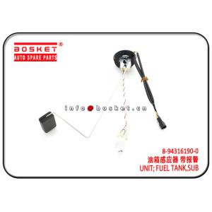 Buy cheap 8-94316190-0 8943161900 Sub Fuel Tank Unit For ISUZU 4JH1 NKR77 from wholesalers