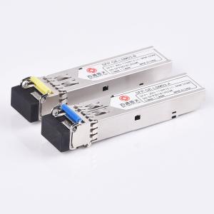 Buy cheap 10G 1310NM 10KM 120KM BIDI SFP RJ45 Transceiver from wholesalers