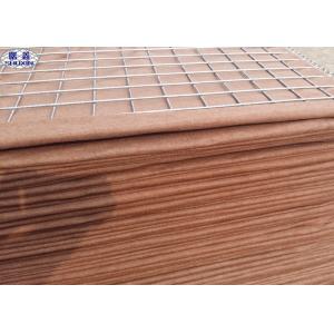 Buy cheap Brown Military Gabion Box, Hesco barrier Galvanized Gabion Box Effective Protection from wholesalers